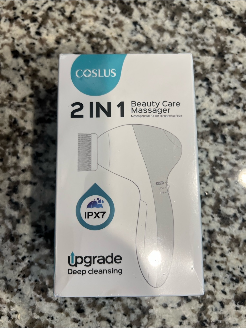 Coslus 2-in-1 Beauty Care Massager - White